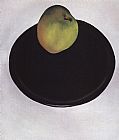 Green Apple on Black Plate 1922 by Georgia O'Keeffe